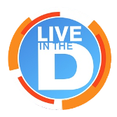 live in the D logo